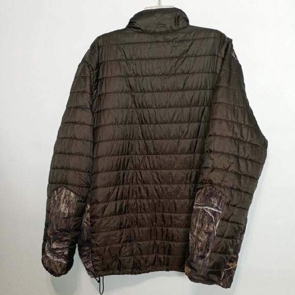 Mossy Oak - Men's Camouflage Puffer Jacket Size 2XL - Picture 4 of 6